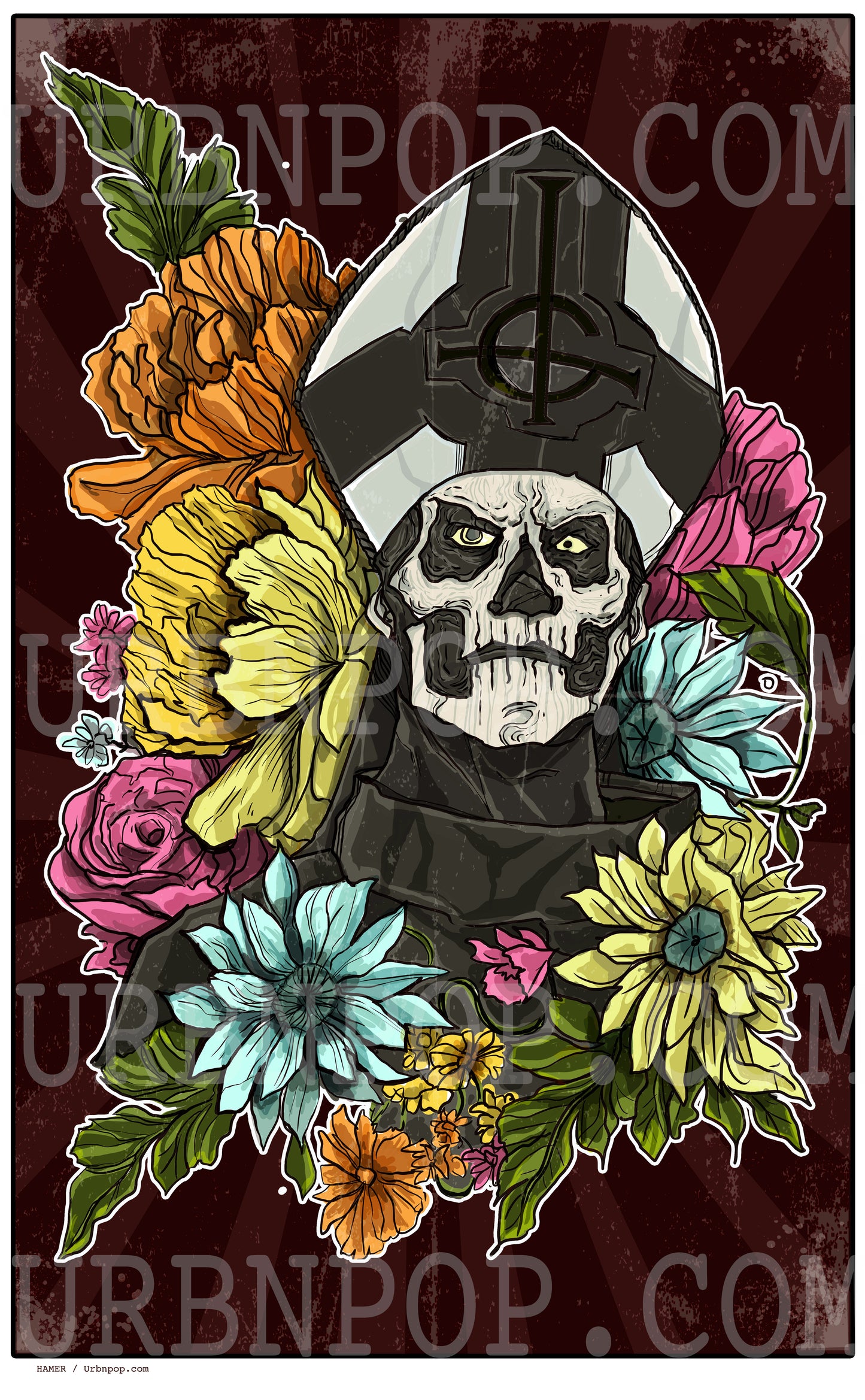 Papa Emeritus 11x17 Print signed